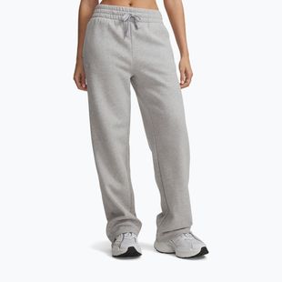 Női nadrág Under Armour Rival Fleece Straight Mod gray light heather/white