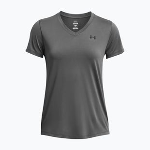 Női edző póló Under Armour Tech SSV Solid castlerock/black