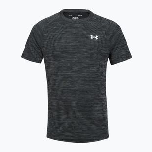 Férfi edzőpóló Under Armour Tech Textured black/white