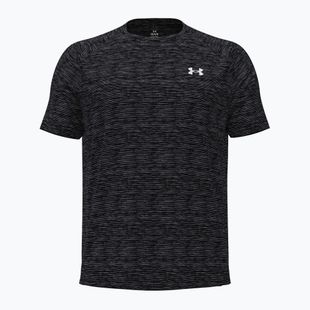 Férfi edzőpóló Under Armour Tech Textured black/white