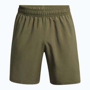 Férfi edző rövidnadrág Under Armour Tech Woven Wordmark marine od green/black