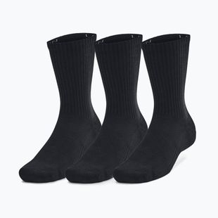 Zoknik Under Armour Training Cotton Crew 3 pár black/black/white