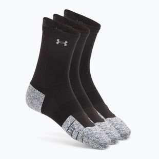 Under Armour Velociti Run Cushion zokni 3 pár fekete/fekete/visszaverő