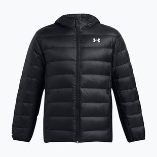 Férfi kabát Under Armour Legend Down Hooded black/black/white
