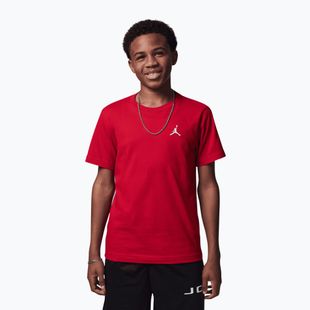 Gyermek póló Jordan Jumpman Air EMB gym red