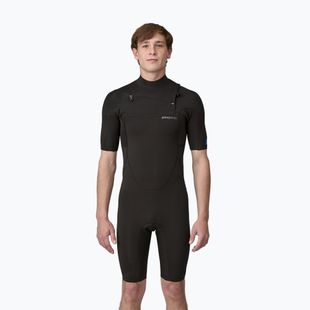 Férfi neoprén ruha Patagonia Yulex Regulator Lite FZ Spring Suit black