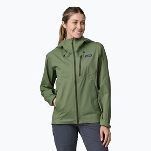Női Patagonia Granite Crest Rain terep zöld kabát