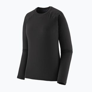 Női Termoaktiv pulóver Patagonia Capilene Termal Weight Crew black