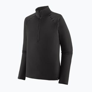Férfi Termoaktiv pulóver Patagonia Capilene Termal Weight Zip Neck black