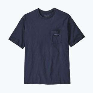 Férfi Patagonia Daily Pocket Tee új tengerészgyalogság