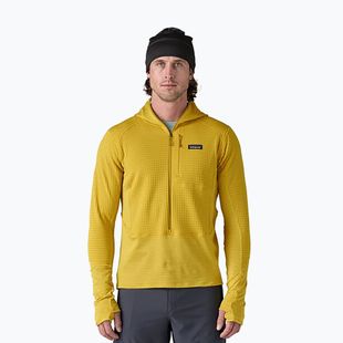 Férfi Patagonia R1 Hybrid Pullover Hoody softshell dzseki bundle zöld