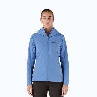 Női hibrid dzseki Patagonia Nano-Air Ultralight Full-Zip kapucnis bő kék