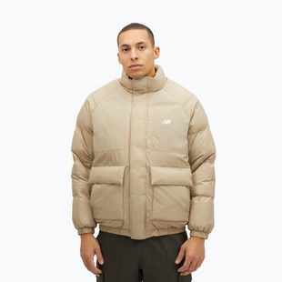 Férfi pehelydzseki New Balance NBX Academy Mix Down beige