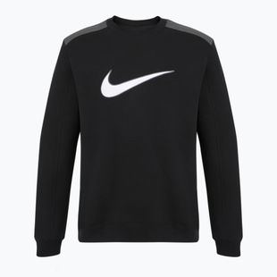 Férfi pulóver Nike Sportswear Fleece Crew black/iron grey