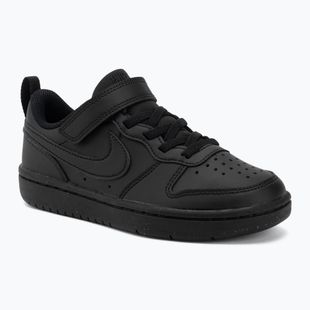 Nike Court Borough Low Recraft gyermekcipő fekete/fekete/fekete/fekete