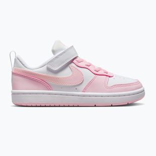 Gyerekcipők Nike Court Borough Low Recraft white/pink foam