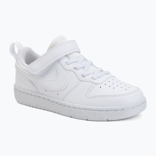 Gyerekcipők Nike Court Borough Low Recraft white/white/white