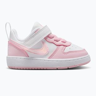 Gyermekcipő Nike Court Borough Low Recraft white/pink foam