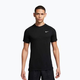 Férfi edzőpóló Nike Flex Rep Dri-Fit fekete/fehér