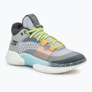 Férfi kosárlabda cipő SKECHERS SKX Resagrip gray/yellow