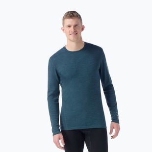 Férfi thermo hosszú ujjú felső Smartwool Merino 250 Baselayer Crew Boxed twilight blue heather