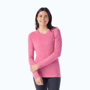 Női termoaktív pulóver Smartwool Merino 250 Baselayer Crew Boxed garden pink heather