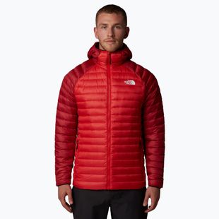 Férfi pehelypaplan The North Face Bettaforca Lt Down Hoodie magas kockázatú piros/garnet piros