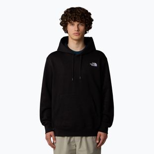 Férfi The North Face Essential Relaxed kapucnis pulóver fekete