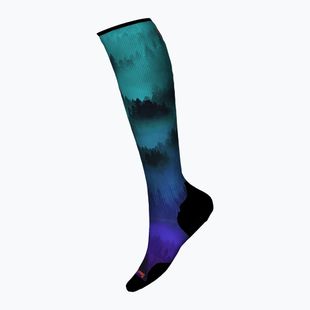 Smartwool sízokni Ski Targeted Cushion Compression Print OTC fekete