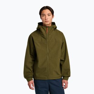 Férfi kabát Timberland Softshell Hooded dark olive