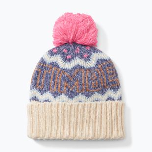 Női téli sapka Timberland Fairisle Cuff Hat peacoat