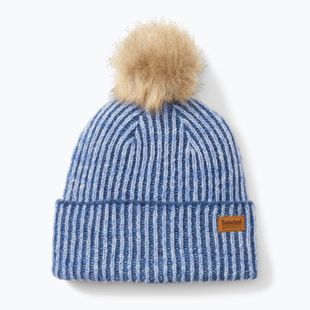 Női téli sapka Timberland Plaited Melange Beanie frozen fjord