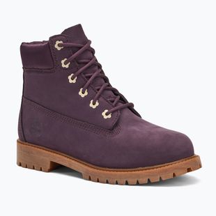 Gyerek cipő Timberland Premium 6 In Lace dark purple nubuck