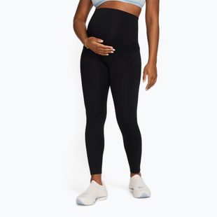 Női leggingsek Nike One Maternity High-Waisted 7/8 black