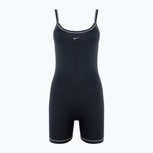 Női Nike One Dri-FIT Short fekete/világos narancsbarna/hidegszürke kezeslábas