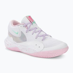 Nike Hyperquick Court Flight SE röplabdacipő fehér/rózsaszín hab/ibolya köd/menta hab
