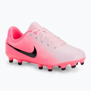 Nike Tiempo Emerald Legend 10 Academy FG/MG rózsaszín hab/fekete gyermek focicipő