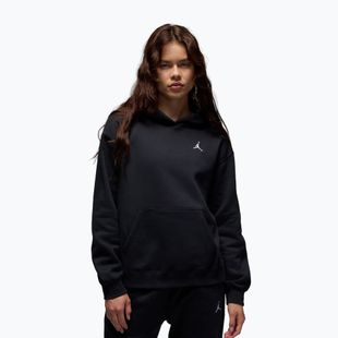 Női pulóver Nike Jordan Brooklyn Fleece Hoodie black/white