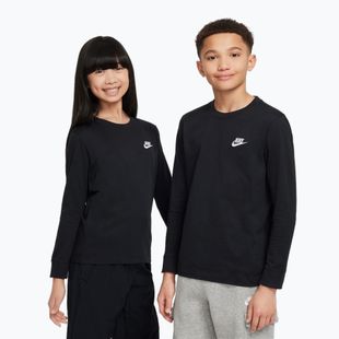 Gyermek hosszú ujjú Nike Sportswear black