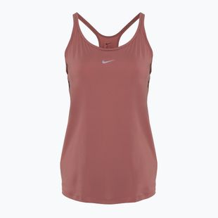 Nike One Classic Dri-Fit Strappy canyon rózsaszín/fekete női tréning felső