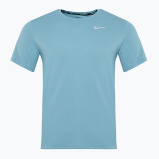 Férfi futópóló Nike Miler Dri-Fit UV denim turquoise