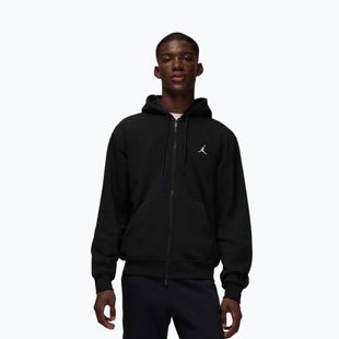 Férfi pulóver Nike Jordan Brooklyn Fleece Full Zip black/white
