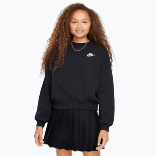 Nike Sportswear Club Fleece fekete/fehér gyermek melegítőfelső