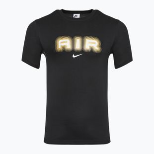 Férfi póló Nike Air Graphic black/metalic gold