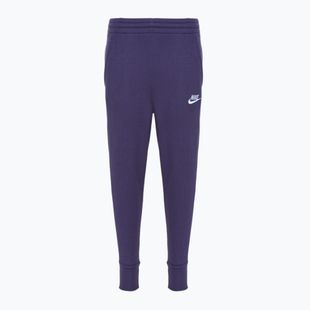 Nike Sportswear Club Fleece gyermek nadrág sötét mazsola / sötét mazsola / fehér
