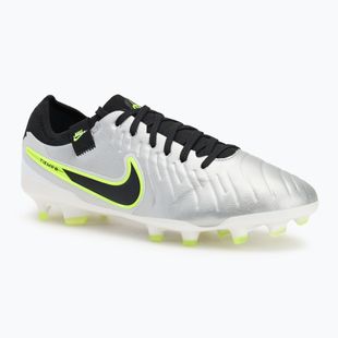 Férfi focicipő Nike Tiempo Legend 10 Pro FG metallic silver/volt/black