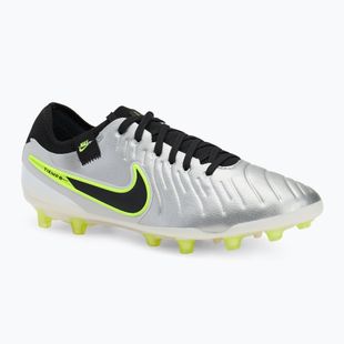 Nike Legend 10 Pro Ag-Pro férfi futballcipő metál ezüst/ volt/ fekete