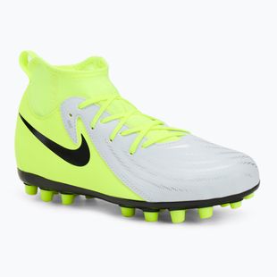 Nike Phantom Luna 2 Academy AG Jr gyermek futballcipő metál ezüst/fekete/volt