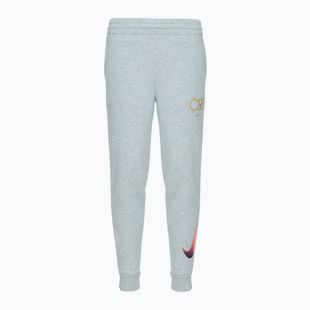 Nike CR7 Club Fleece gyermek nadrág világos füstszürke / sörény / metál arany