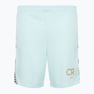 Nike CR7 Academy Dri-FIT gyermek futball rövidnadrág alig zöld/ kék üres/ metálarany